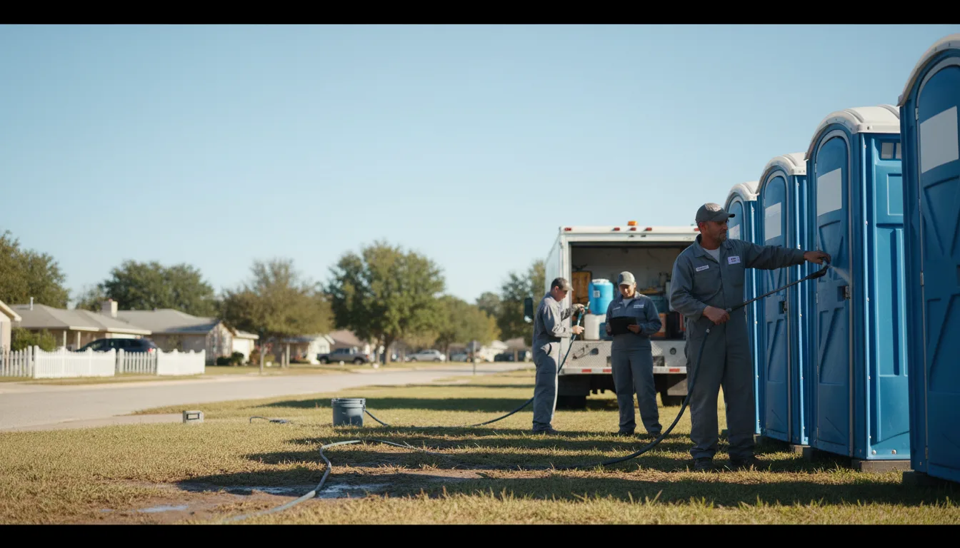 Long-Term Portable Toilet Rental in Cayuga, IN near me